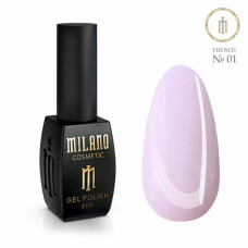 Гель лак Milano French 01